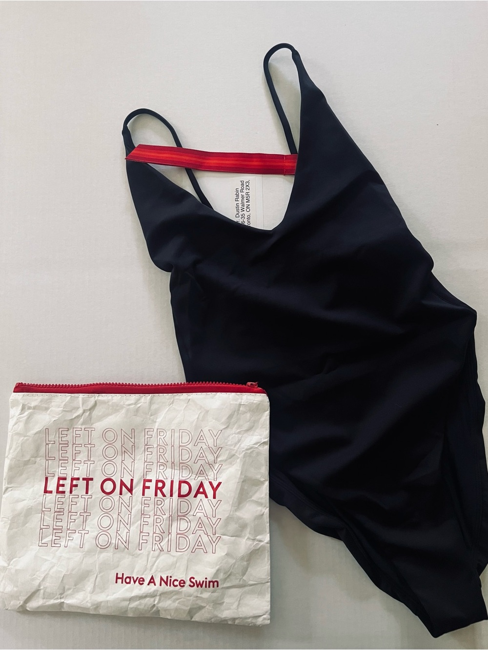 Left On Friday Saturday Suit Black M